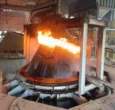 Industrial AOD preheaters used in the argon oxygen decarburization process to improve steelmaking efficiency