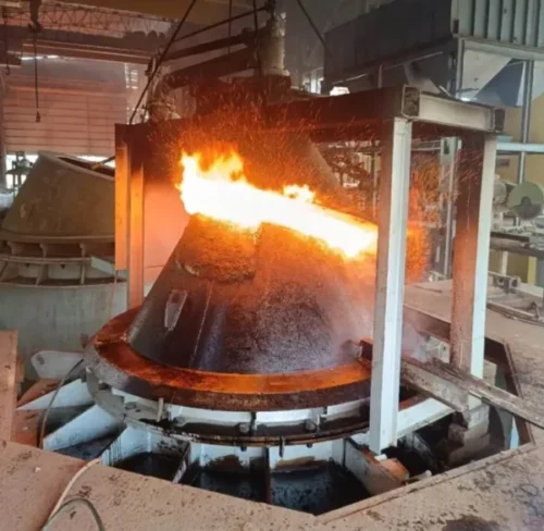 AOD preheaters used in steelmaking for efficient vessel heating